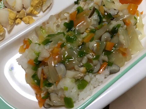 離乳食！野菜あんかけ